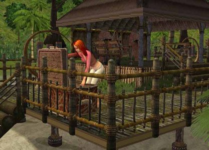 The Sims 2 Castaway setup
