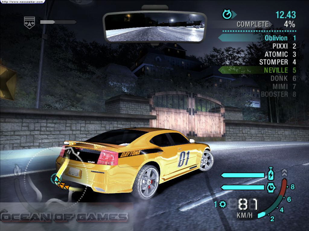 Need For Speed Carbon Features