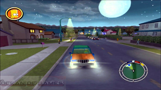 The Simpsons Hit and Run Features