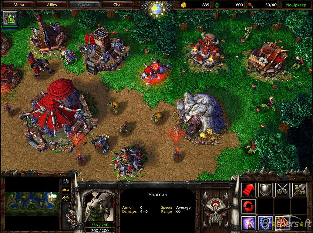 Warcraft III Reign of Chaos Download For Free