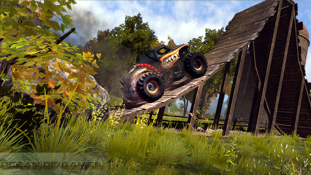 Monster Jam Battlegrounds Features