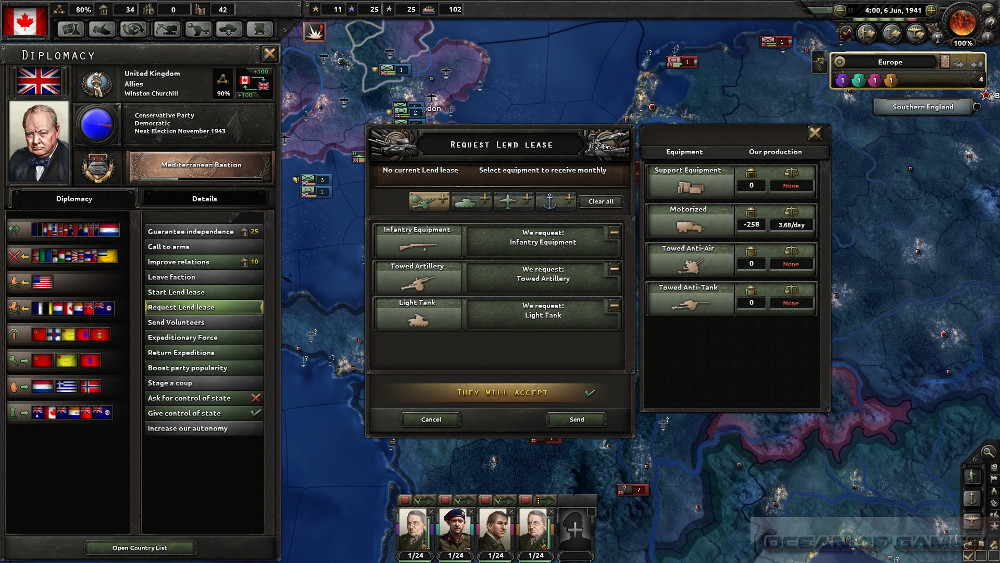 Hearts of Iron IV Together for Victory Features