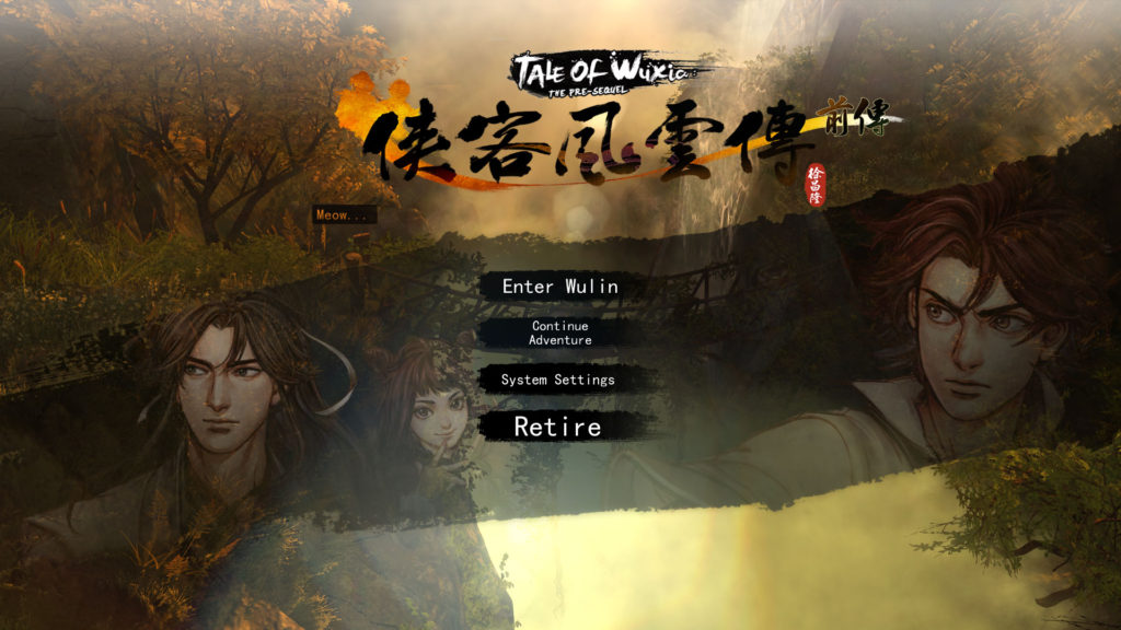 Tale of Wuxia The Pre Sequel Game Free Download