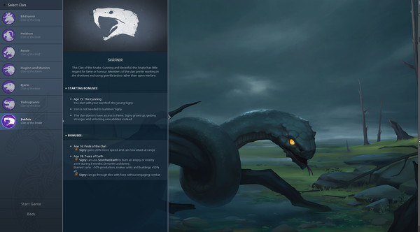 Northgard Svafnir Clan of the Snake Free Download